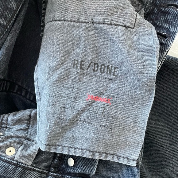 RE/DONE Originals High Rise Ankle Crop with Stretch Jeans - Picture 5 of 9